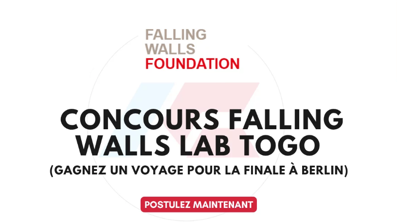 Falling Walls Lab Togo 2025, Défiez les normes avec votre pitch innovant