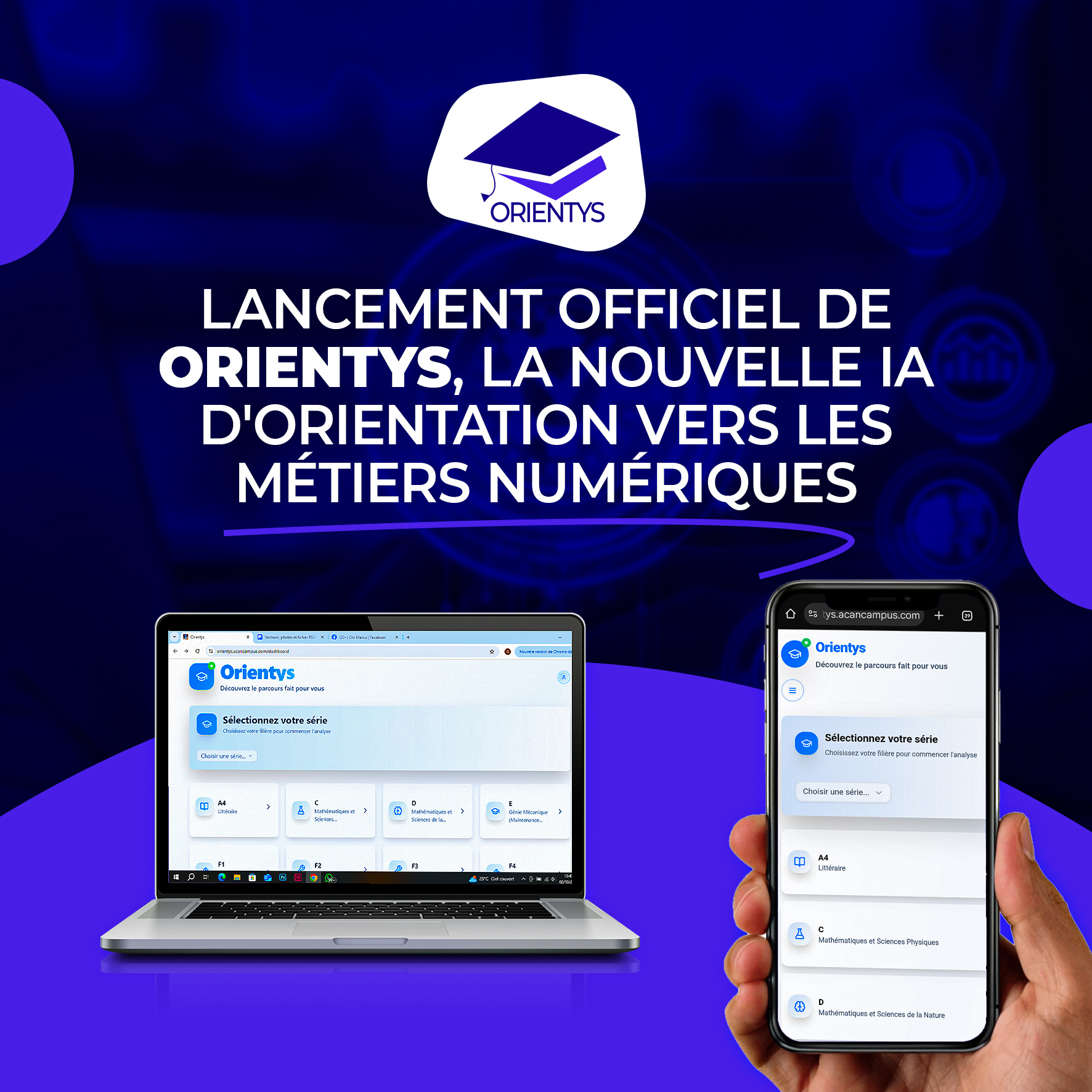 Orientys : l'IA qui oriente vers les métiers tech