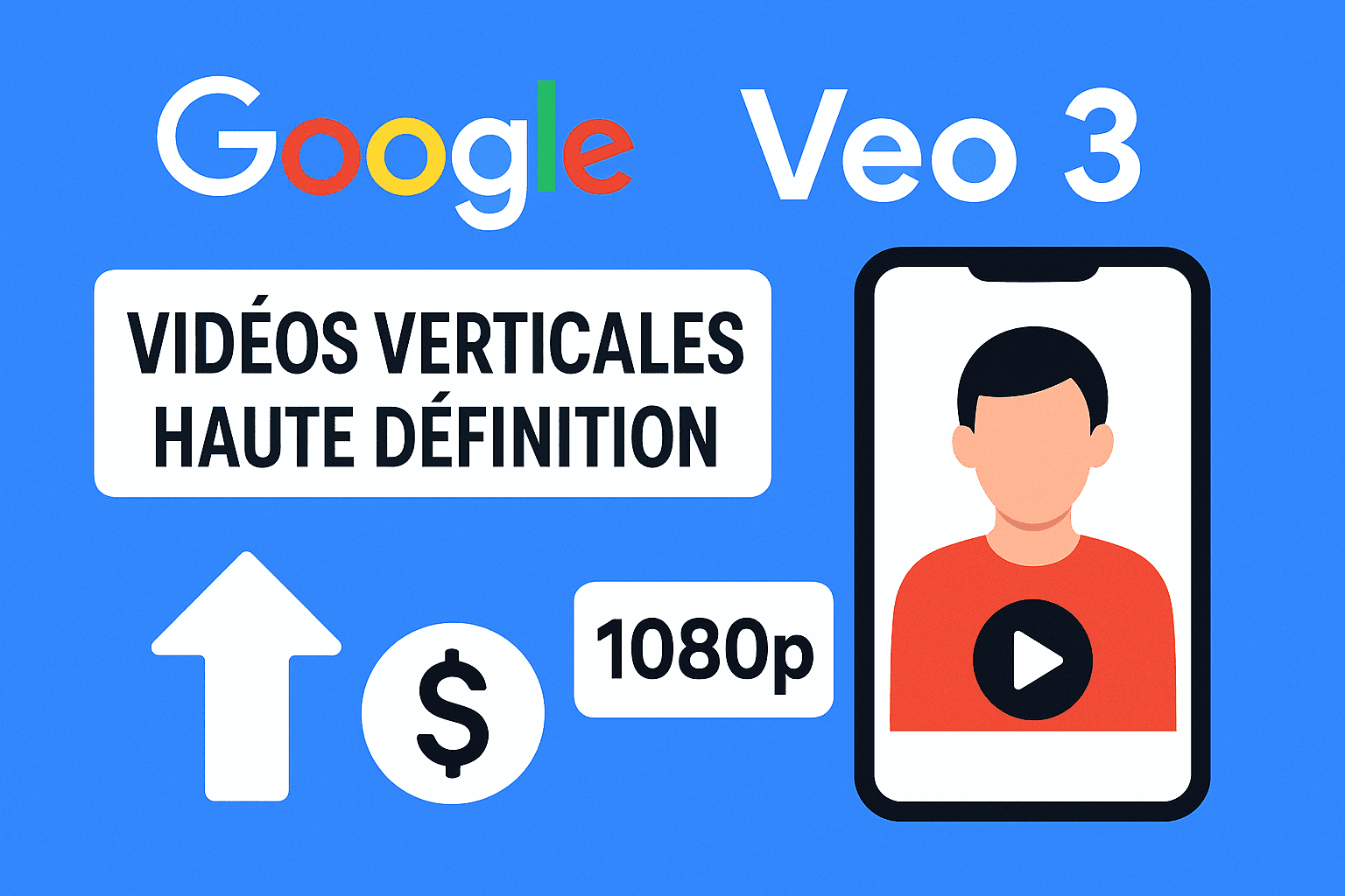 Google améliore Veo 3 avec des vidéos formats Tik tok et pas que