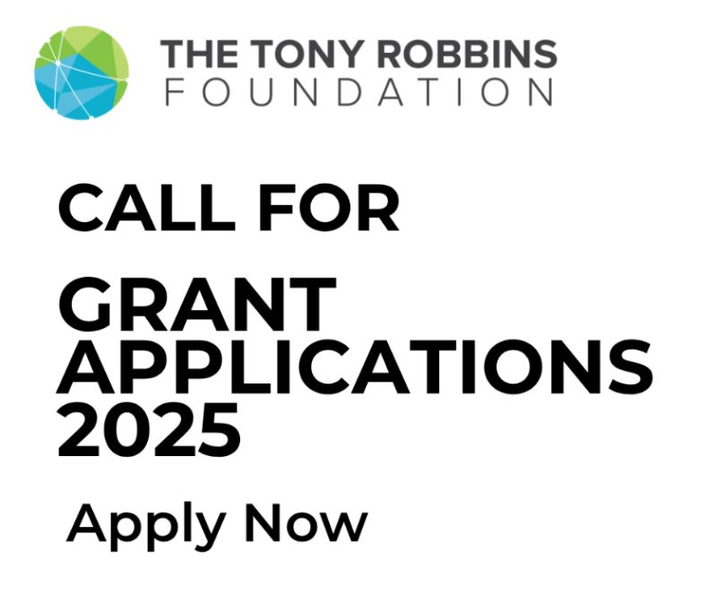 Subvention Tony Robbins Foundation 2025